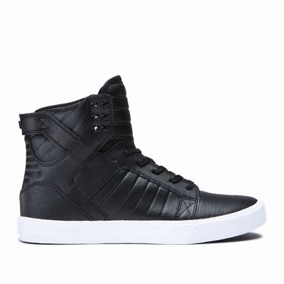 Supra SKYTOP - Miesten Matalavartiset Tennarit - Mustat